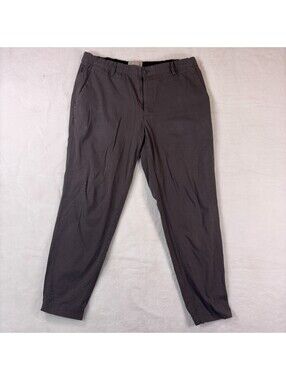 Everlane Mens Jogger Pants Charcoal Gray Tapered Chino 35x30